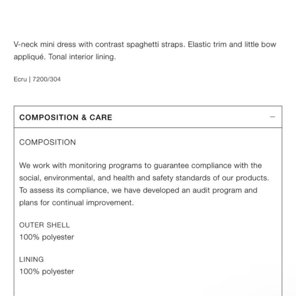 ZARA LITTLE BOW TEXTURED DRESS - Picture 8 of 8